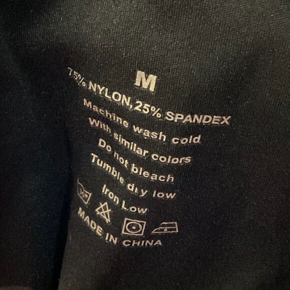 Racerback Front Clip Nursing Bra Black Medium - Picture 4 of 4